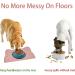 Septillar Silicone Bowl Pad for Cats & Small Dogs - Waterproof Slipproof Pet Mat (Tea Pink) - 44x25 cm - Buy Online on GoSupps.com