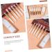 FRCOLOR 2 Sets Makeup Brush Set Eyeshadow Makeup Brush Cosmetics Brush Applicator Portable Brush Lady Tools Makeup Foundation Brush Make up Brush Mini Travel Plastic White Eye Shadow Brush - Buy Online on GoSupps.com