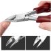 PSGS Nail Clipper Stainless Steel Scissors Toenail Ingrown Nail Art Cuticle Nipper Dead Skin Remover Manicure Pedicure Tools - Buy Online on GoSupps.com