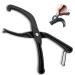 ZHOORQI Bike Tire Levers Bike Tire Pliers, Labor-Saving Bicycle Tyre Remover Clamp with Non-Slip Grip, Convenience Road Mountain Bike Tire Changer - Practical Cycling Equipment Black