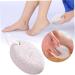 FRCOLOR Remove Dead Skin Tools Foot File Remover Foot Pedicure Tools feet Lip Gloss White Double Pedicure Washable - Buy Online on GoSupps.com