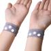 Yeesabella Travel Sickness Bands - 2 Pack Anti Nausea Wristbands for Kids and Adults - Motion Sickness Relief for Car, Air, and Sea Travel - Grey - Buy Online on GoSupps.com