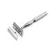 CSB Classic Double Edge Safety Razor - Reusable Chrome Metal DE Razor for Men & Women - Perfect for Smooth Shaving Worldwide - Buy Online on GoSupps.com