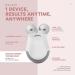 NuFACE Mini & FIX Starter Kits - FDA Cleared Microcurrent Device for Face Sculpting & Line Smoothing - Aqua Gel & FIX Serum Included - Buy Online on GoSupps.com