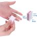 Mini Nail Buffer Blocks (50 Pack) for Acrylic and Natural Nails - 100/180 Grit Bulk Buffing Blocks for Professional Manicure - White - Buy Online on GoSupps.com