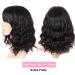 PANEWAY Brazilian Body Wave Short Human Hair Wig with Bangs - 12 Inch Natural Color | For Black & White Women - Buy Online on GoSupps.com