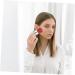 Mushroom Head Dust Brush Portable Foundation Brush Hairdressing Brush Eye Shadows Nail Brush Travel Powder Brush Travel Beauty Brush Electric Aluminum Tube Eyeliner Brush - Buy Online on GoSupps.com
