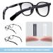 Buy Eyeglass Ear Grips | 12 Pairs of Silicone Ear Hook Cushions for Comfort & Secure Fit - Black & White Options - Buy Online on GoSupps.com
