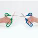 PETA Easi-Grip Children's Left Handed Long Loop Scissors - Stainless Steel and Long Loop Handle - Self Opening - Ergonomic Grip to Increase Stability - Ideal for Anyone with Poor Hand Control Weak Grip and Joint Problems - 45mm Rounded Blade - Buy Online on GoSupps.com