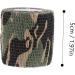 Sosoport 4 Rolls Outdoor Camouflage Wrapping Paper - Non-Woven Fabric Elastic | International Shipping Available - Buy Online on GoSupps.com