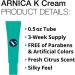 VitaMedica Arnica Montana 30X & Cream Bundle | Pain Relief for Bruising & Swelling | Vitamin K Topical Cream | Calms, Moisturizes & Restores Skin | USA Made - Buy Online on GoSupps.com