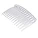 10pcs Transparent Side Combs  14 Teeth Hair Side Comb Vintage Twist French Hair Clips Hair Accessories for Womens Bridal Wedding