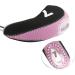 Andux Number Print Golf Iron Club Head Covers 10pcs/Set with Transparent Window - Black/Pink - Buy Online on GoSupps.com