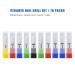 Finibir Ceramic Nail Drill Bit 10Pcs - Professional Electric Drill for Acrylic Nails - Short Handle, No Shaking - Combo 03 - Buy Online on GoSupps.com