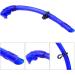 Sturdy & Flexible Blue Snorkeling Breathing Tube - Ideal for Free Diving - Adults & Children - Buy Online on GoSupps.com