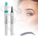 Magic Eyebrow Pencil 3D Waterproof Microblading Eyebrow Pencil Contouring Pen 4-Tipped Precise Brow Pen Long-Lasting Natural Fine Stroke Eyebrow Pencil (C-Gray)