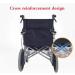 Wheelchair for Outdoor Folding Wheelchairs Lightweight Self Propelled Transport Wheelchair Foldable Sport Wheelchairs Footrest Wheel Chair(Black) - Buy Online on GoSupps.com