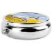 Horses Running Art Mini Round Pill Box | 3 Compartment Travel Medicine Organizer | Portable Pill Case for Home & Office - Buy Online on GoSupps.com