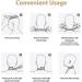 Neck Stretcher Exerciser 360 Rotation Adjustment Neck Immobilizer Folding Design Easy to Carry Hump Corrector Prevent Neck Cervical Pain - Buy Online on GoSupps.com