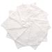 Baby Muslin Washcloths - 6 Layer Soft Absorbent Face Towel - Natural Newborn Wipes for Delicate Skin - Baby Registry Shower White 12x12 Inch (Pack of 10) - Buy Online on GoSupps.com
