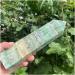 Jukuckv Green Lime Crystal Column - Natural Healing Decoration Gift (900-950g) for Spiritual Support - Buy Online on GoSupps.com