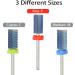 Akylin Carbide Nail Drill Bits - 3/32' Fast Remove for Acrylic/Hard Gels for Manicure Pedicure Cuticle Gel Polishing Salon Bits-Left and Right Hand(Fine) Fine-F Type-D - Buy Online on GoSupps.com