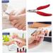 Mikinona Mouse Halloween Girl Hawk Mouth Pliers Dead Skin Clipper Nail Beauty Accessories para Pedicure Toenail Clipper Tool Heavy Toenail Clippers Hair Cutting 430 Stainless Steel Red - Buy Online on GoSupps.com