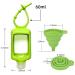 8 PCS Hand Sanitizer Holder Keychain 60ml/2oz - Portable Leakproof Squeeze Bottles with Flip Cap - Travel Size Bottles with Silicone Keychain - 8 Pack - Buy Online on GoSupps.com