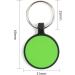 Dog Tag Personalised Dog Name Tag Custom Dog ID Tag Dog Tags for Pets Engraved Silicone Dog Tag for Cat Pet Dog Puppy Personalised Dog Collar for Cats Dogs (Pink Round) - Buy Online on GoSupps.com