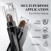 LUXAZA Cream Eyeshadow Stick with Blending Brush - Waterproof & Long Lasting Hypoallergenic Eye Brightener in Shimmer 128 - Buy Online on GoSupps.com