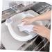 IWOWHERO 1 Set wash basin washboard for kids laundry washing board washing up basin suitcase hand wash baby Grey 30x29cm - Buy Online on GoSupps.com
