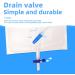 Extra Large Urinary Drain Bags 2000ml - Unisex Medical Drainage Bags with Anti Reflux Valve & Metal Hook (2 Pack) - International Shipping Available - Buy Online on GoSupps.com