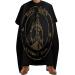 Retro London Big Ben Professional Hair Cutting Cape Apron Salon Haircut Barber Hairdressing with Snap Closure