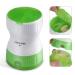 Opret tablet mortar with deposit compartment turn tablets crush mortar multifunctional ceramic tablet scales dismantling miner pill mortar Medicine m ser Pill crusher grinder blue
