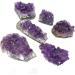 Crystal Rough Specimen Healed 100g Natural Raw Amethyst Quartz Purple Crystal Cluster Stones Specimen Home Crafts Decoration Ornament As a Gift (Color : Amethyst Cluster Size : 40-70g) 40-70g Amethyst Cluster - Buy Online on GoSupps.com