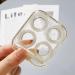 Makelon Elegant Contact Lens Container Set - 5 Travel Cases with Screw Closure - Gray Color - Buy Online on GoSupps.com