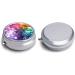 Portable 3 Compartment Pill Box | Colorful Travel Pill Organizer for Pocket & Purse | Small Medicine Case - Buy Online on GoSupps.com