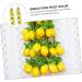 Abaodam 4 Bunches Imitation Lemon Skewers Toys Lemons Fruit Front Door Wreath Hanging Lemon Decor Model Girl - Buy Online on GoSupps.com