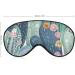 LynaRei Vintage Cactus Flower Sleep Mask - Multicolored Succulents Blindfold for Full Night's Sleep and Travel - Buy Online on GoSupps.com