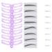Adjustable Eyebrow Template Kit | Professional Makeup Tool for Perfect Eyebrows | Portable Cosmetic Shapes - 1pc - Buy Online on GoSupps.com