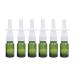 Nasal Spray Bottles Refillable 10ml Glass Fine Mist Atomizer Makeup Water Travel Container Blue Brown Green