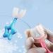 Suicra U-Shape 360 Silicone Toothbrush - Blue | Innovative Oral Care & Cleaning Massage Toothbrush - Buy Online on GoSupps.com