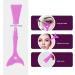 3Pcs Silicone Eye Reusable Silicone Eye Mask Brush Reusable Stencils Silicone Aids Eyeshadow Mascara Guard Tools - Buy Online on GoSupps.com