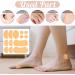 Moleskin Foot Care Tape Patches - Waterproof Soft Foam Sticker for Chafing Pain Relief and Blister Prevention - 15 Sheets (7pcs Each) - Buy Online on GoSupps.com