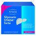 Silymarin Stada Forte-Vegetable Arnzeitants with distant-thistle fruits-dry extract for use in liver diseases liver damage and liver cirrhosis-1 x 100 hard capsules 100 pieces (1 Pack)