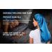Girzzur Double Layer Extra Long Satin Bonnet for Braids | Navy Blue Satin Hair Bonnet for Sleeping and Dreadlocks - Buy Online on GoSupps.com
