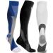 Compression Socks for Men & Women - 6 Pairs Ideal for Running Sports Medical Travel & Pregnancy 20-25 mmHg S/M Mix - Buy Online on GoSupps.com