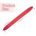 Retro White Polka Dot Bandana Headband - Wire Hair Accessory for Women & Girls - Stylish Hair Jewelry in Red & White - Buy Online on GoSupps.com