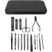 Stainless Steel Nail Clippers Eyebrow Scissors Dead Skin Pusher Pedicure Care Tools for Professional Use for Nail Care for Daily Life for (Jeanokod85p4fq7m2-12) - Buy Online on GoSupps.com