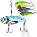 Sougayilang Spinner Spoon Blade Swimbait Freshwater Saltwater Fishing Tackle Lures and Baits--4pcs